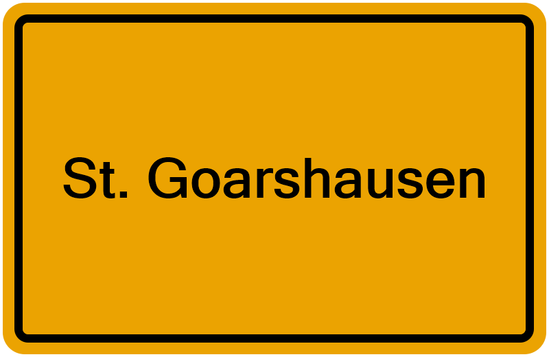 Handelsregisterauszug St. Goarshausen